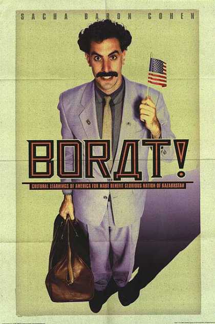 Essential Movies - Borat Poster