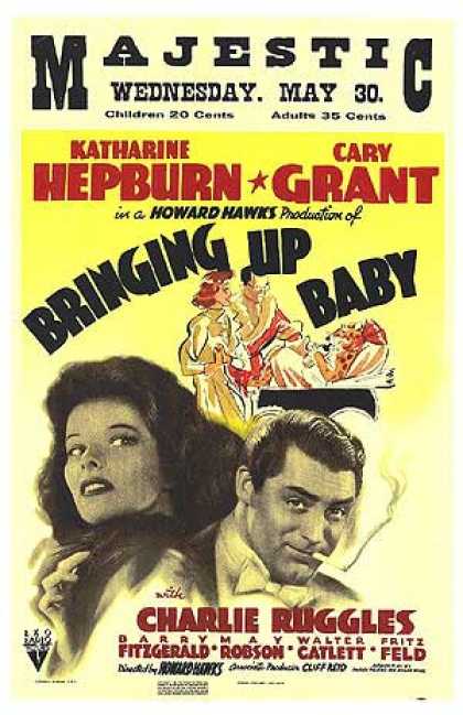 Essential Movies - Bringing Up Baby Poster
