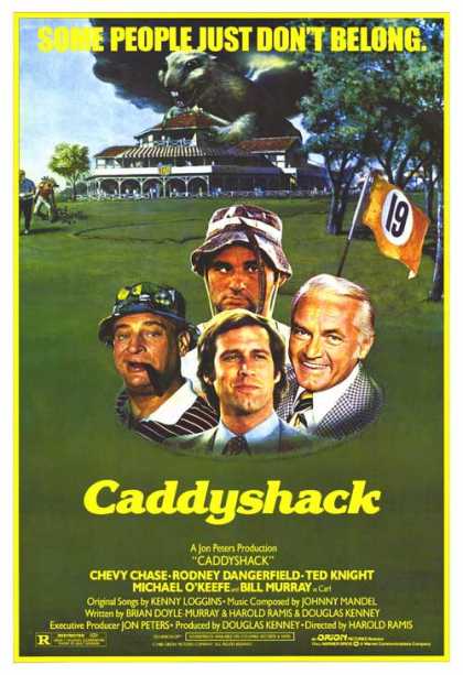 Essential Movies - Caddyshack Poster