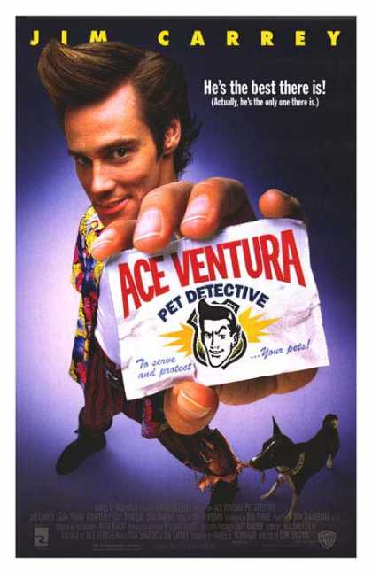 Essential Movies - Ace Ventura: Pet Detective Poster