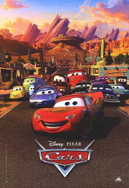 Essential Movies - Cars Poster