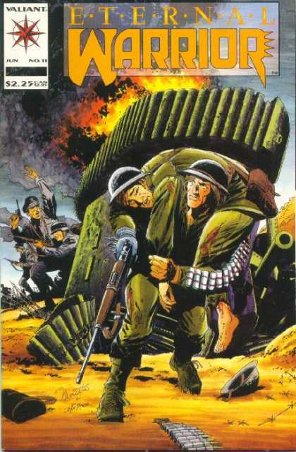 Eternal Warrior 11 - Valiant - Valiant Comics - War - Nazis - Army