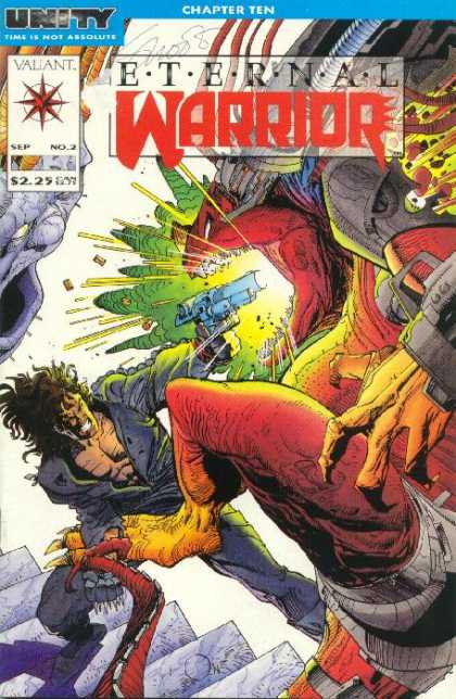 Eternal Warrior 2 - Colorful - Flash - Illuminations - Danger - Options - Walter Simonson