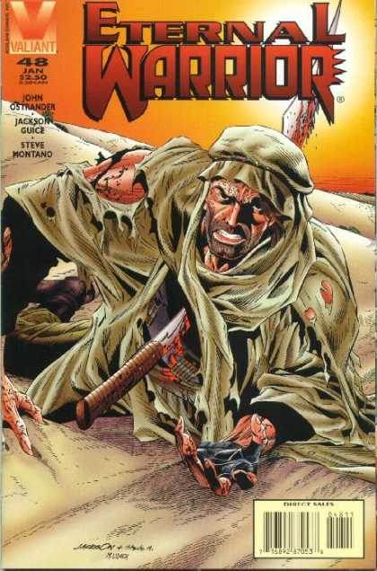 Eternal Warrior 48 - Issue 48 Jan - Joh Nostrander - Desert - Stabbed - Knife