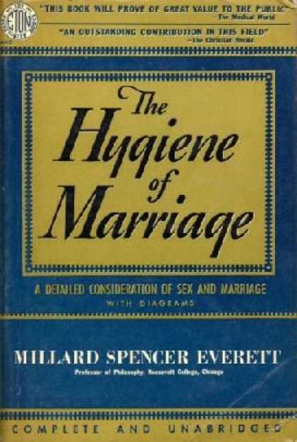 Eton Books - The Hygine of Marriage - Millard Spencer Everett
