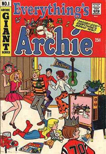 Everything's Archie 1 - Dolls - Dancing - Television - Guitar - Band Playing