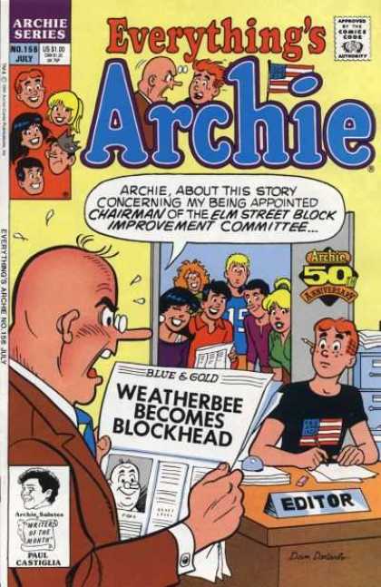 Everything's Archie 156 - Archie - Blockhead - Veronica - Jughead - Yell