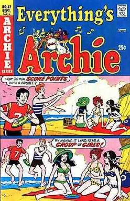 Everything's Archie 42 - Frisbee - Beach - Sunbathing - Bikini - Ocean