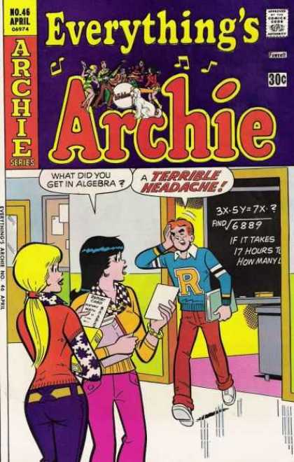 Everything's Archie 46 - Everythings Archie - No 46 - April - Archie - Veronica And Betty