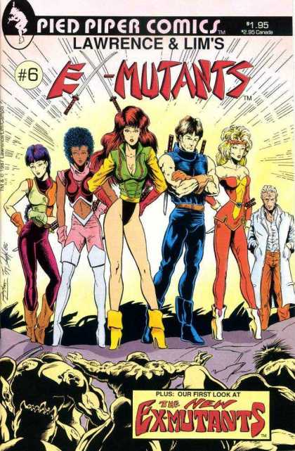 Ex-Mutants 6 - 6 - Pied Piper - Comic - Pied Piper Comics - Ron Lim