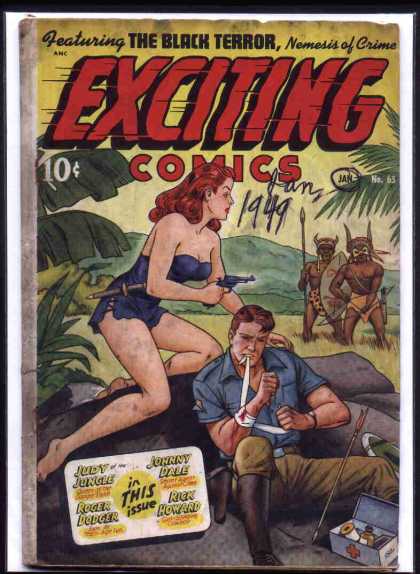 Alex Schomburg Exciting Comics 65 - Alex Schomburg