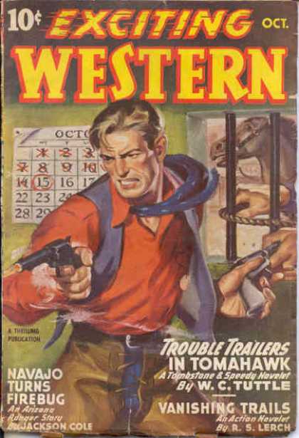 Exciting Western - 10/1945
