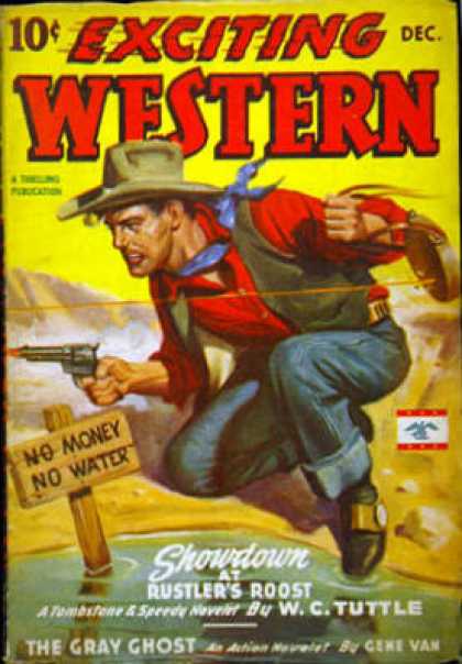 Exciting Western - 12/1945