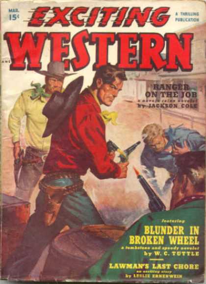 Exciting Western - 3/1950