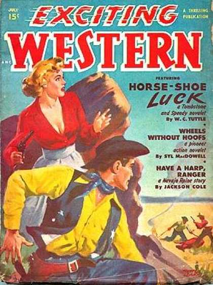 Exciting Western - 7/1950