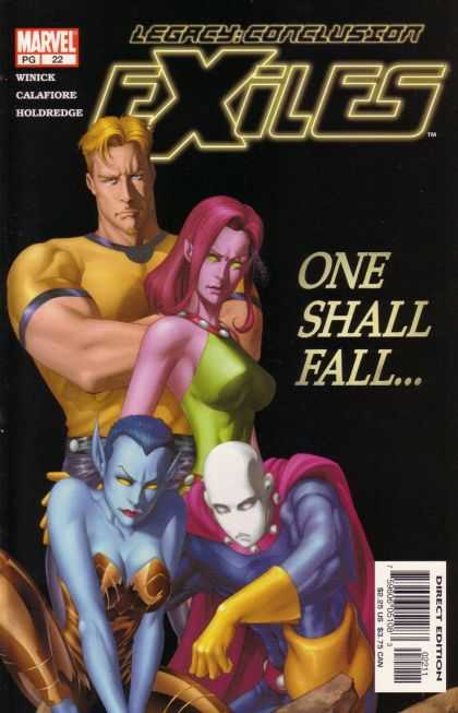 Exiles 22 - One Shall Fall - Winick - Man - Woman - Aliens - Mike McKone