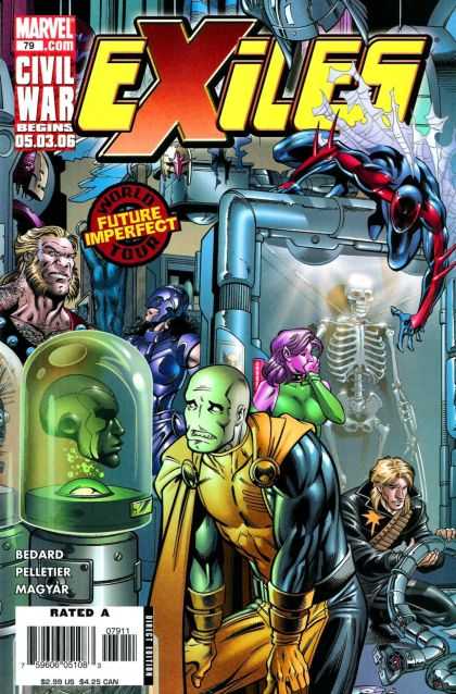 Exiles 79 - Marvel - Skeleton - Bedard - Magyar - Future Imperfect