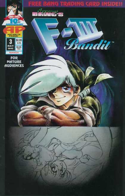 F-3 Bandit 3 - Bangs - Mature Manga - Antarctic Press - Mature Comic - May 1995
