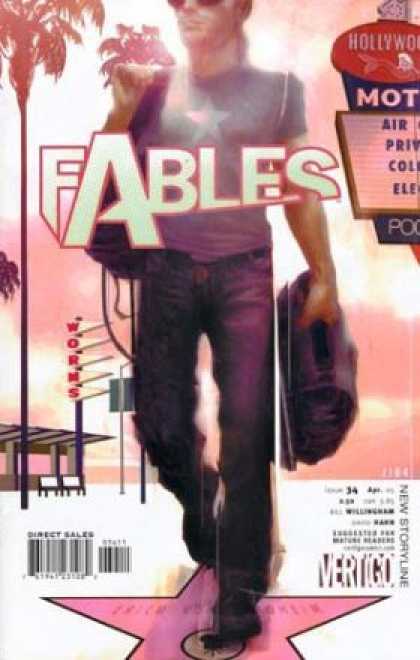Fables 34 - Hollywood - Motel - Worms - Stars - Blue Jeans - James Jean