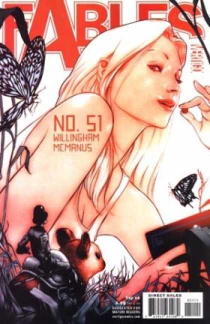 Fables 51 - Butterfly - Willingham Mcmanus - Knight - Cherry - Book - James Jean