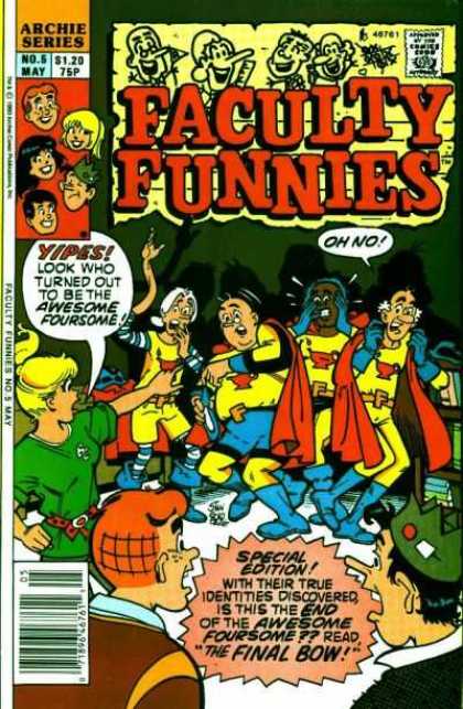 Faculty Funnies 5 - Archie Comics - Volume 5 - Awesome Foursome - Special Edition - Teachers On The Loose