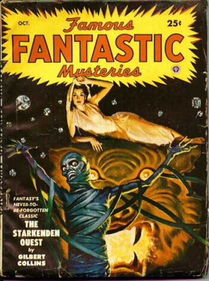 Famous Fantastic Mysteries - 10/1949