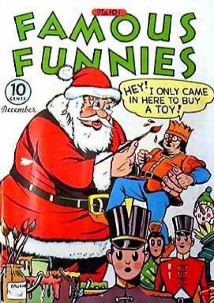 Famous Funnies 101 - Holiday - Santa - Toy Soldiers - Christmas - Funny