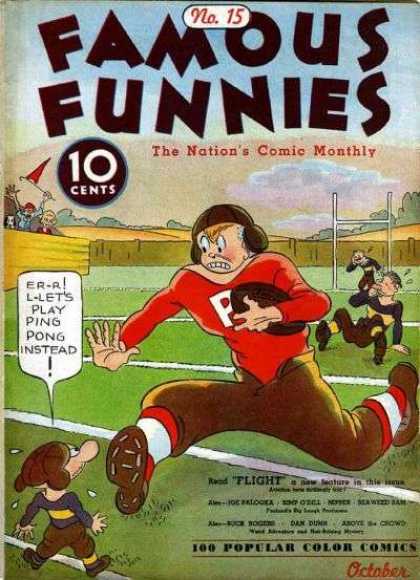 Famous Funnies 15 - Play - Ping - Pong - Get Away - Soccer