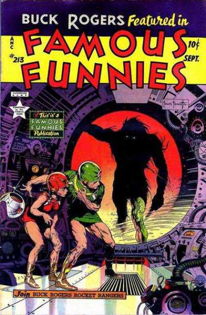 Famous Funnies 213 - Buck Rogers - Issue 213 - Rocket Rangers - Buck Rogers Rocket Rangers - Frank Frazetta