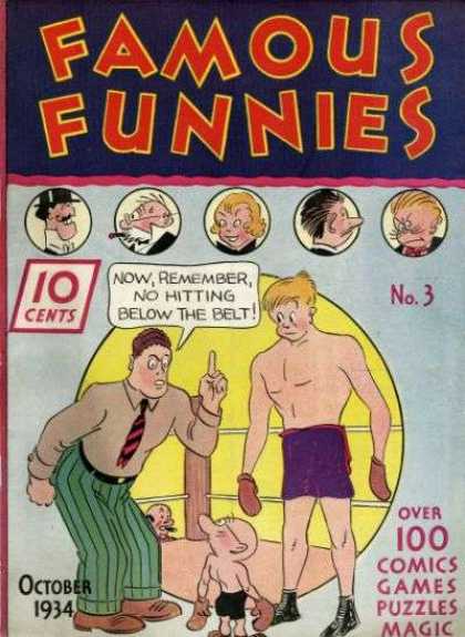 Famous Funnies 3 - Famous Funnies - 10c - Funnies - No3 - October 1934