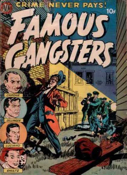 Famous Gangsters 1 - Crime Never Pays - Capone - Dillinger - Alley - Police