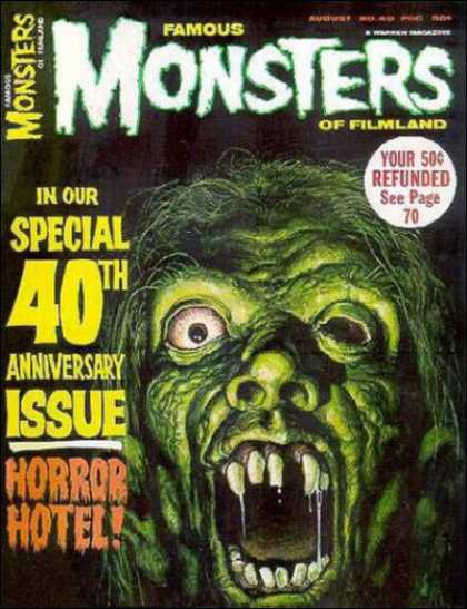 Famous Monsters of Filmland 40