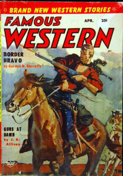Famous Western - 4/1955