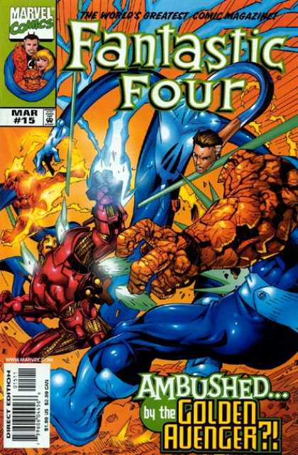 Fantastic Four (1998) 15 - Salvador Larroca