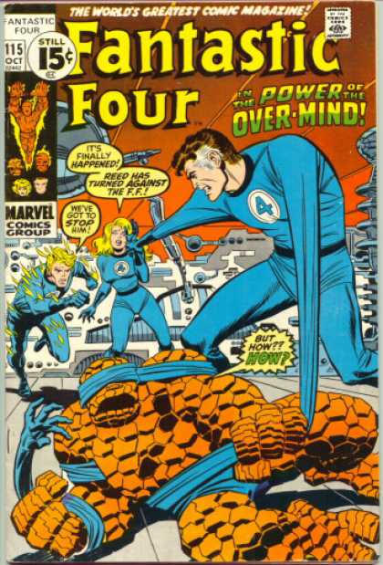 Fantastic Four 115 - Over-mind - John Buscema