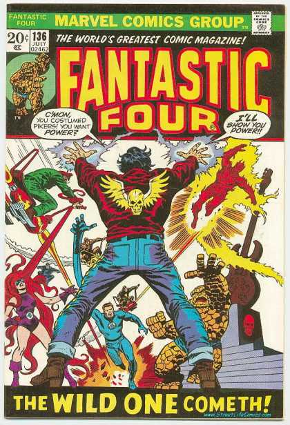 Fantastic Four 136 - Human Torch - Thing