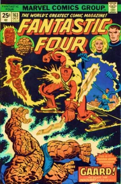 Fantastic Four 163 - Super Powers - Super Heros - Galaxy Wars - Powerful Fighters - Another Universe