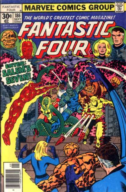 Fantastic Four 186 - Human Torch - Thing