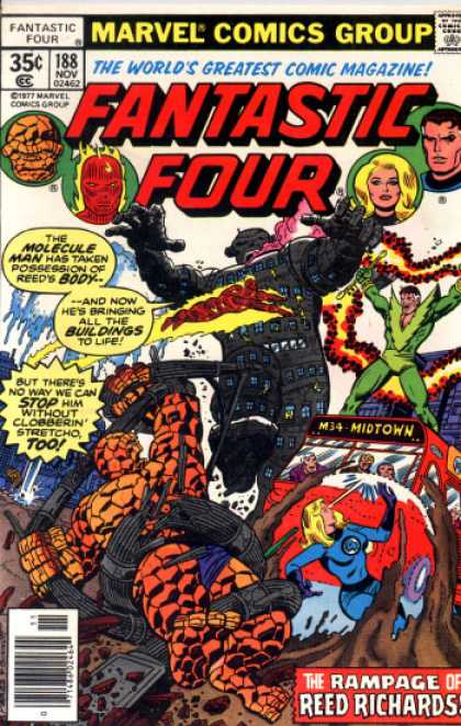 Fantastic Four 188 - Human Torch - George Perez, Joe Sinnott