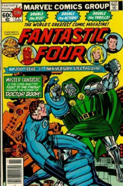 Fantastic Four 200 - Monster - Superhero - Car - Fighting - Armor - Jack Kirby, Joe Sinnott