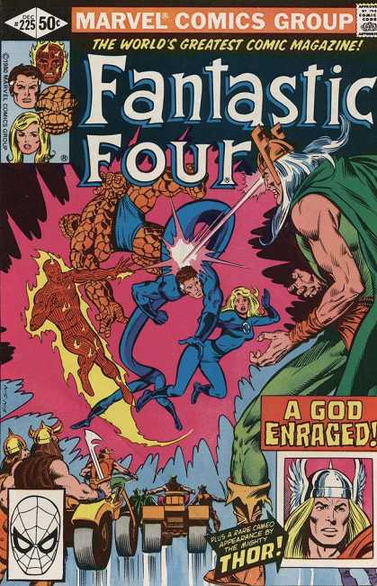 Fantastic Four 225 - Bill Sienkiewicz, Joe Sinnott