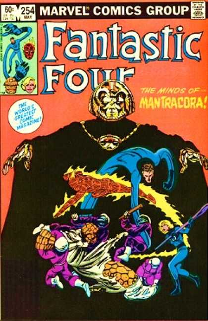 Fantastic Four 254 - Mantracora - Thing - The Worlds Greatest Comic Magazine - Marvel - Superman - John Byrne