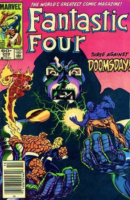 Fantastic Four 259 - Fantastic - Doomsday - Marvel - Four - Evil - John Byrne