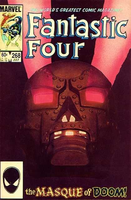 Fantastic Four 268 - Doom - Fantastic - Four - Masque - Red Cover - John Byrne