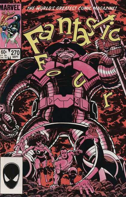 Fantastic Four 270 - Fantastic Four - Marvel - 270 - September - Robot - John Byrne