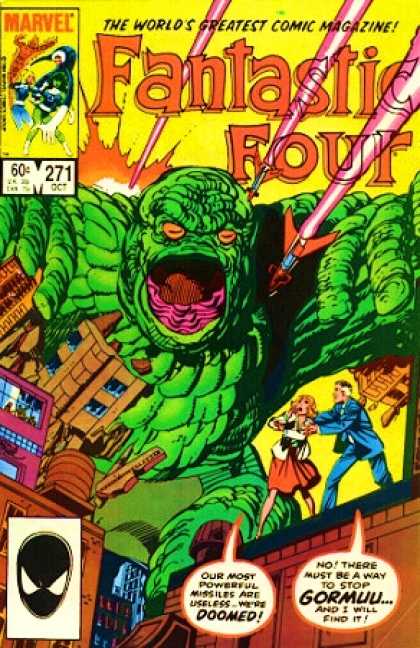 Fantastic Four 271 - Gormuu - Oct - 271 - Marvel - Comic - John Byrne