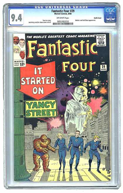 Fantastic Four 29 - Watcher - Jack Kirby