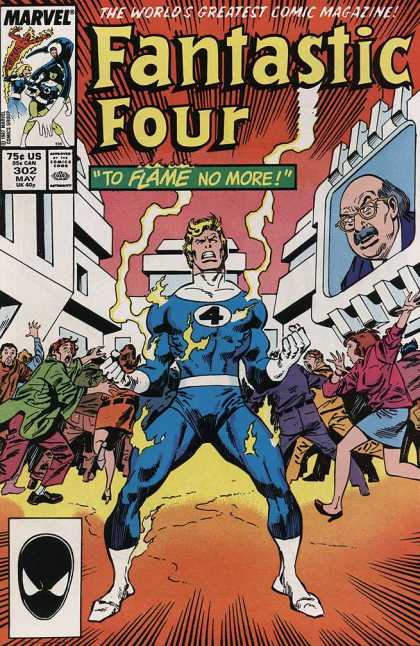 Fantastic Four 302 - Television - News - Street - People - Run