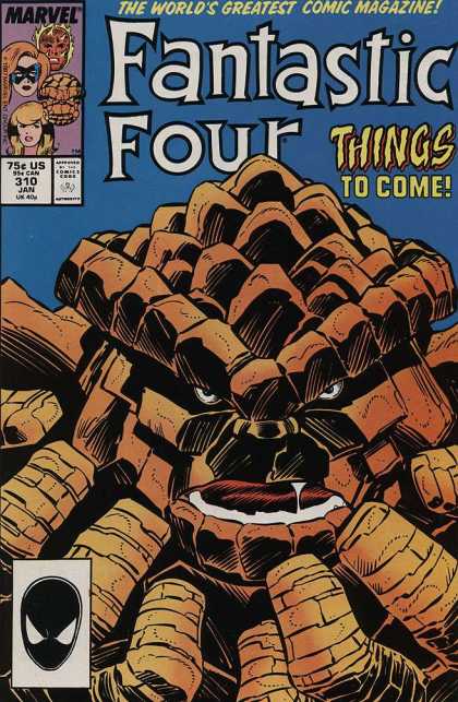 Fantastic Four 310 - Thing - Marvel - Greatest Comic Magazine - Monster - Mutant