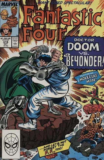 Fantastic Four 319 - Doctor - Doom - Beyonder - Molecule - Man